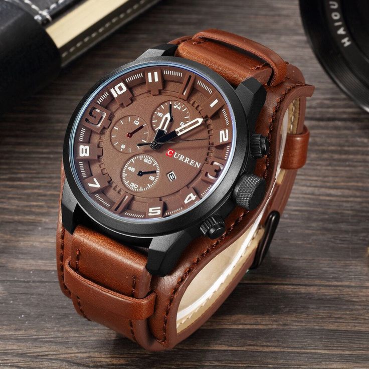Relojes de hombre (cuero y silicona)