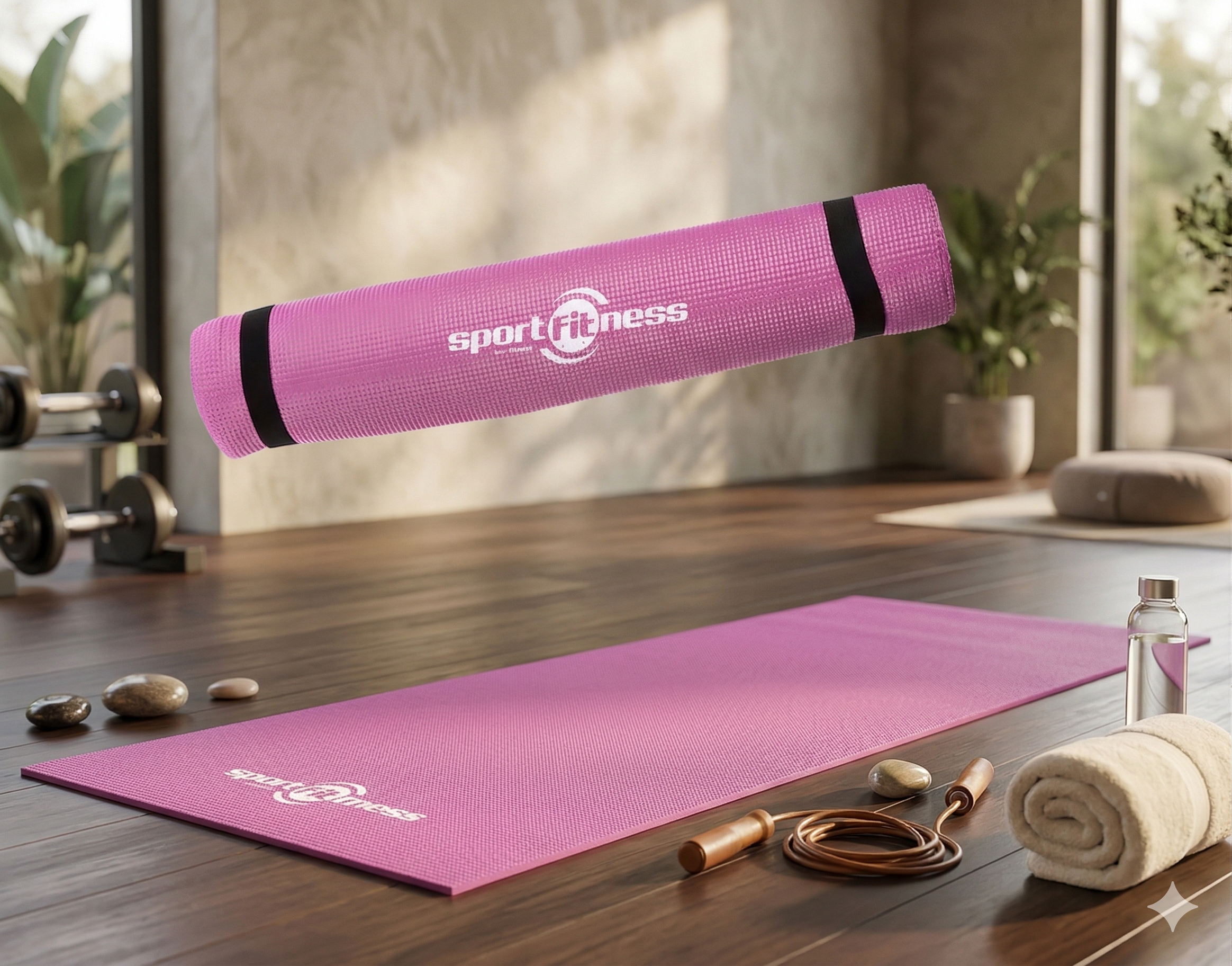 Colchoneta Mat Yoga Plegable 6mm