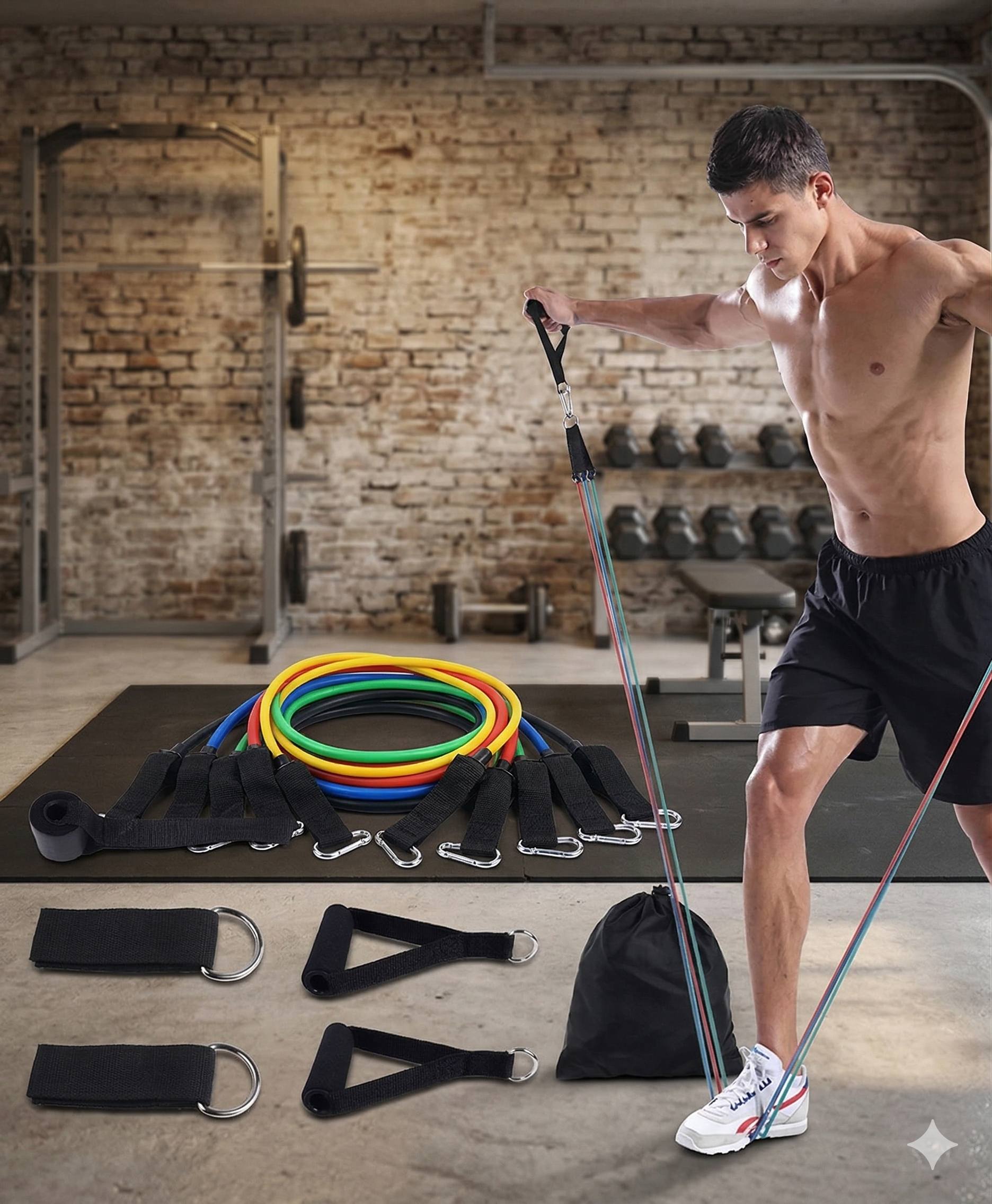 Kit De Bandas De Resistencia 11pzs