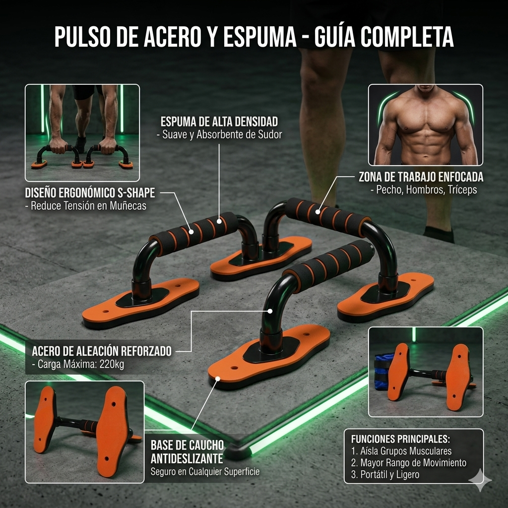 Barras De Flexion Para Pecho