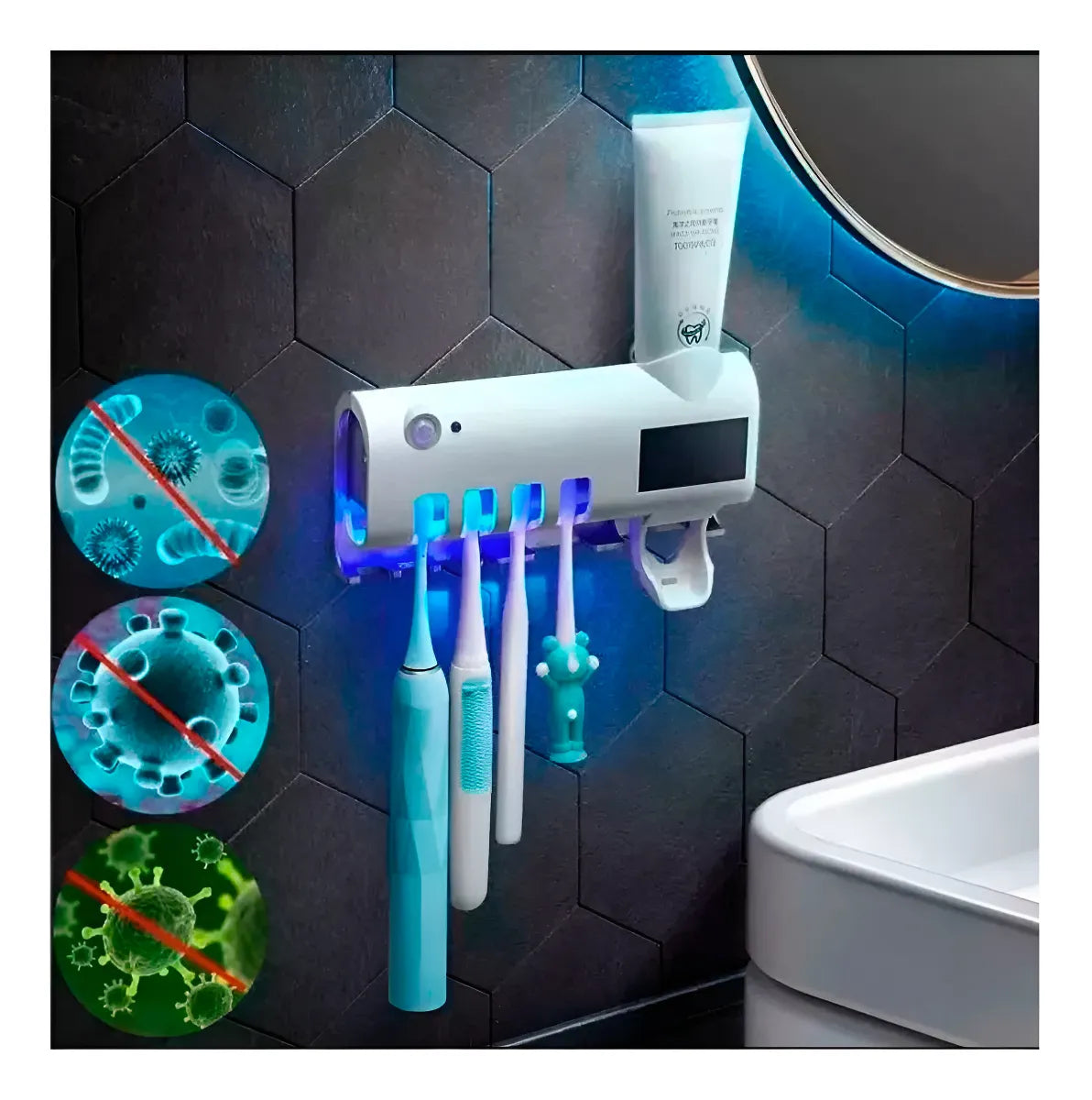 Soporte pasta dental usb